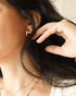 Isadora Etched Hoops